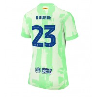 Barcelona Jules Kounde #23 Replica Third Shirt Ladies 2024-25 Short Sleeve